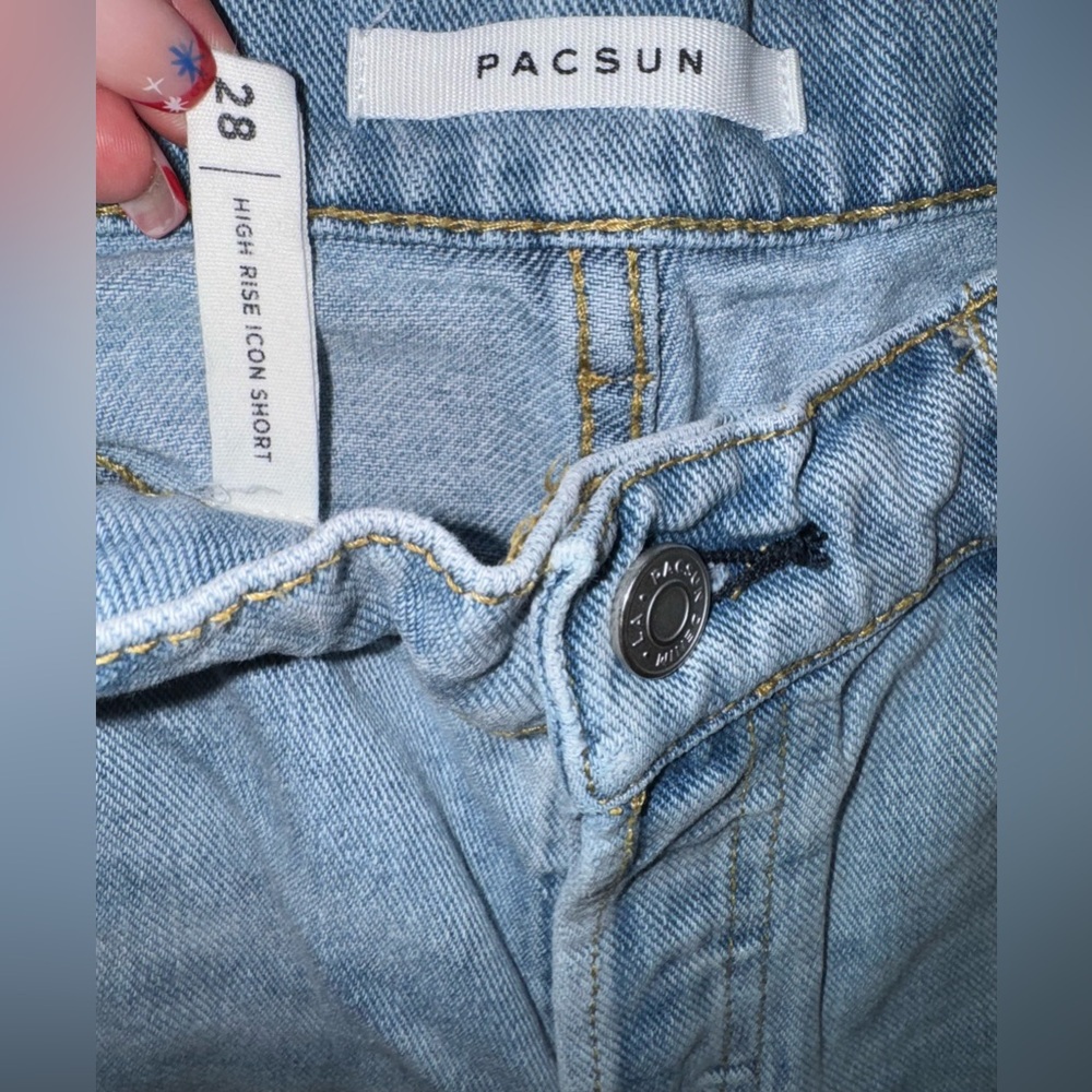 PacSun High Rise Icon Shorts - Picture 3 of 3